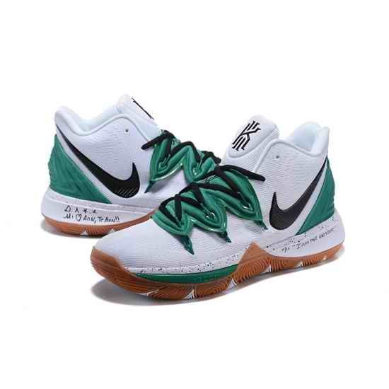 Kyrie Irving V EP Men Basketball Shoes White Green-2